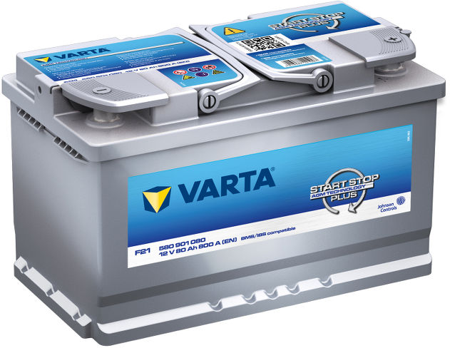 Varta F6. Batterie de voiture Varta 90Ah 12V