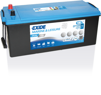 Exide Dual AGM EP1500