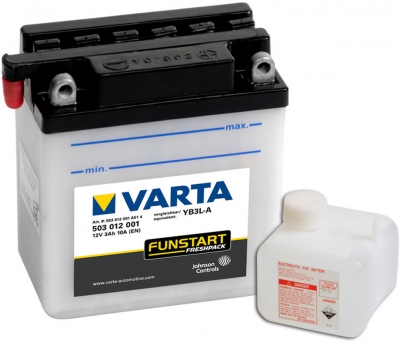 VARTA YB3L-A Motor Accu / B3L-A