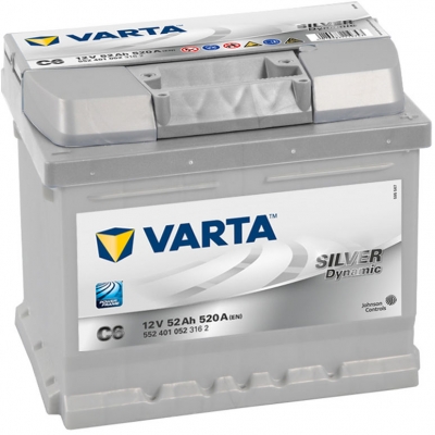 VARTA C6 Silver Dynamic, 552401052