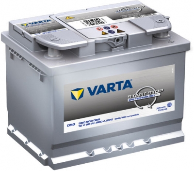 VARTA D53/N60 Start-Stop EFB, 560500056