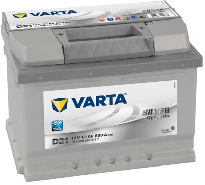 VARTA D21 Silver Dynamic, 561400060 