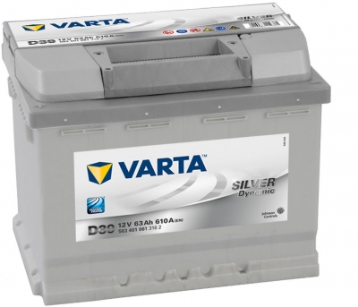 VARTA D39 Silver Dynamic, 563401061 