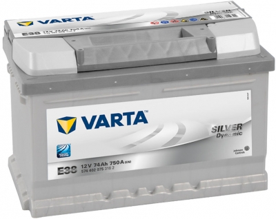 VARTA E38 Silver Dynamic, 574402075