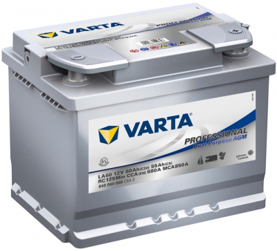 VARTA LA60 Professional AGM, 840060068